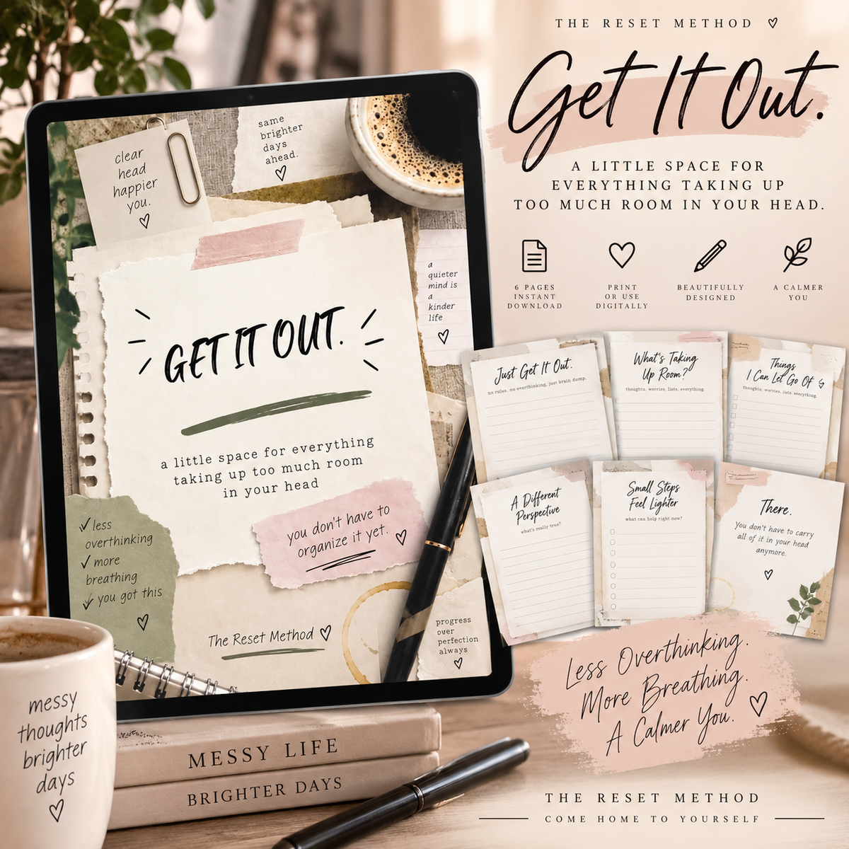 Get It Out | Mini Brain Dump Reset